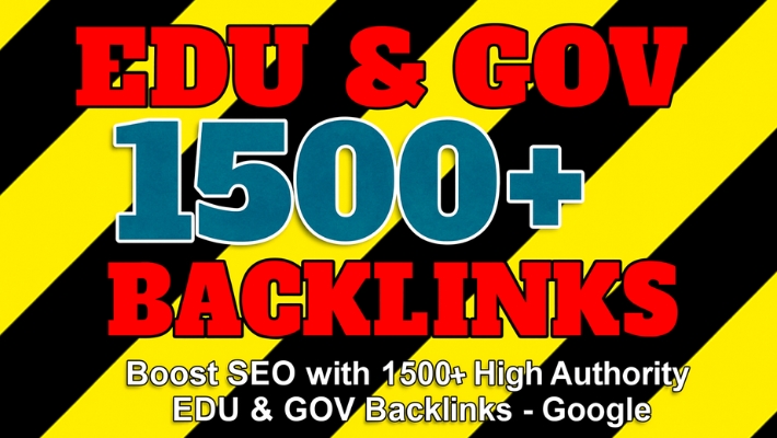 162774Boost SEO with 1500+ High Authority EDU & GOV Backlinks – Rank Higher on Google