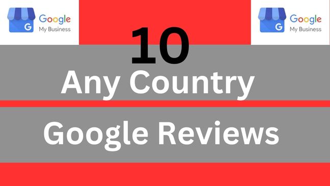 1109I will provide 10 Google Reviews || Get Quality Service