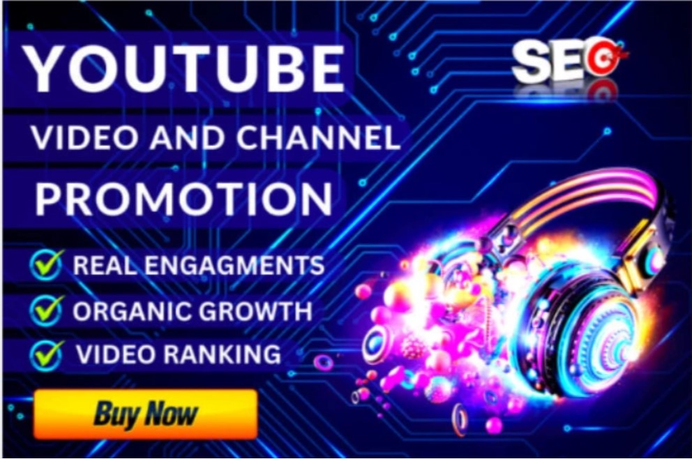 1200I will do organic youtube video promotion with engagement