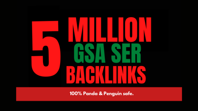 1503I will Provide 100000 GSA SER High Authority Backlinks ultimate SEO