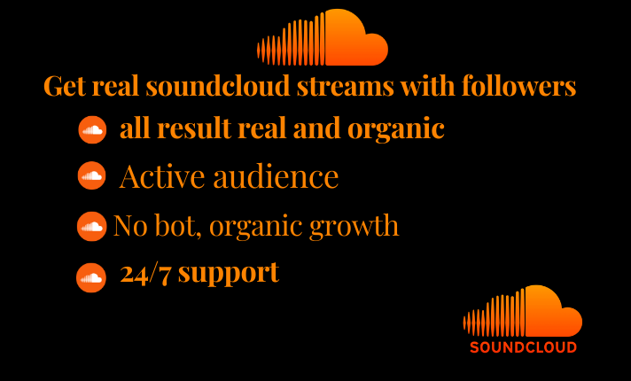 1663Sound Cloud package: 93K plays, 700 likes, 450 re-post and 60 followers