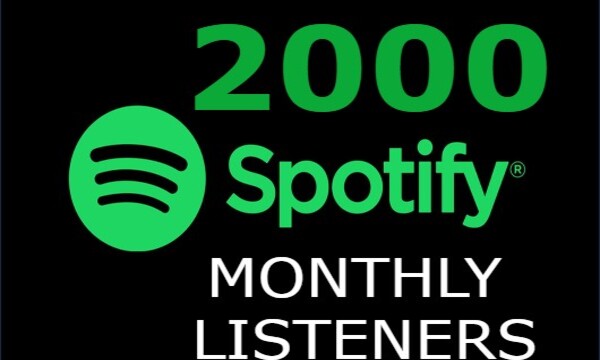 2351I will send you 2000+ Spotify artist followers