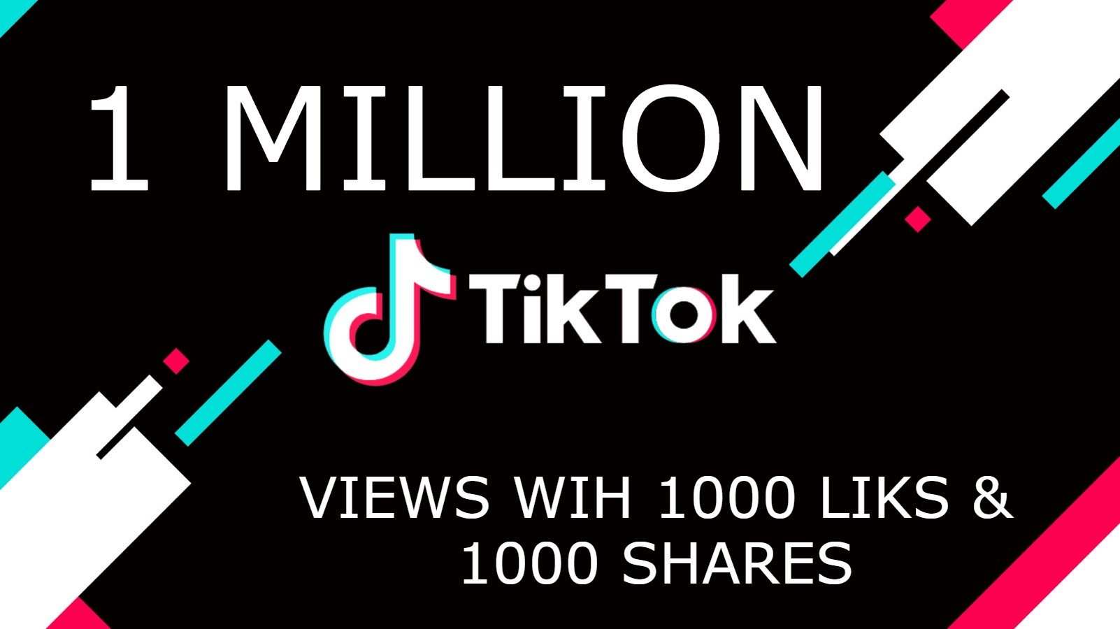 25922000+ TikTok Followers OR likes Non Drop & High Quality – Instant Start