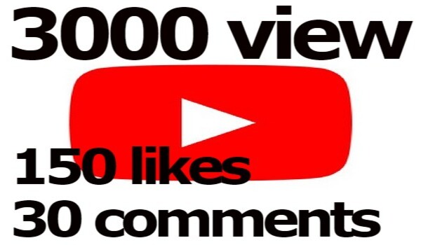 3027Get 4000 YouTube Views With 400 Likes and 40 Comments, Lifetime guaranteed