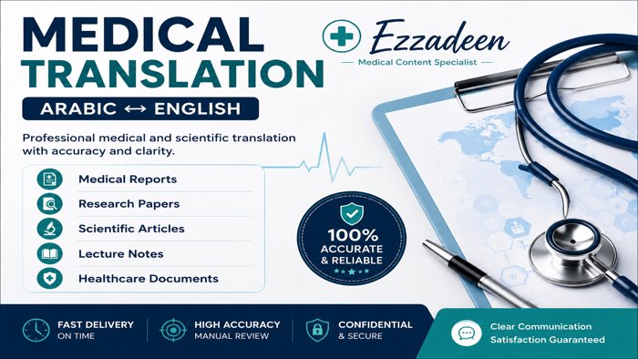 273961I will summarize medical books, lectures and research papers