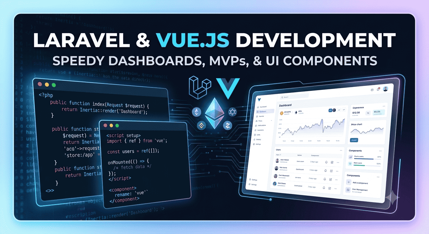 293437Rapid Web3 & Full-Stack Developer | Laravel & Vue.js